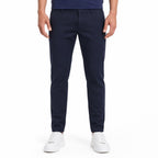 Men's Slim-Fit Tailored Trousers Flat Front