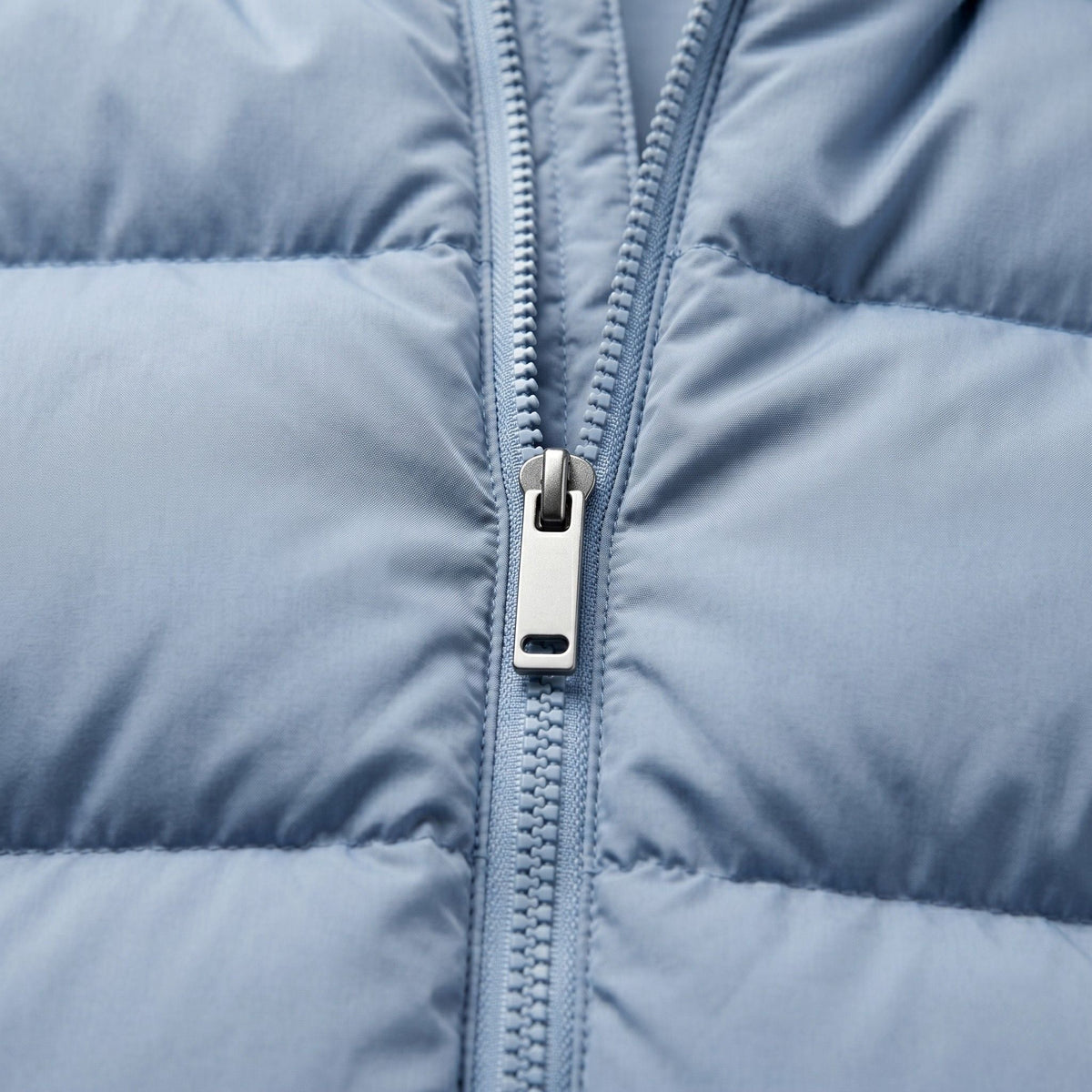 Men's Puffer Jacket Hood Zip-Up Regular Fit