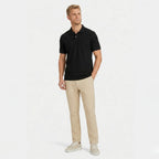 Men’s Breathable Polo Shirt Comfortable Cotton Daily Outfit