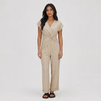 Women's Co-ord V-Neck Short Sleeve Relaxed Fit