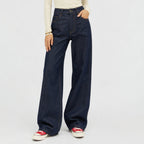 Women's High Rise Jeans Wide Leg Relaxed Fit