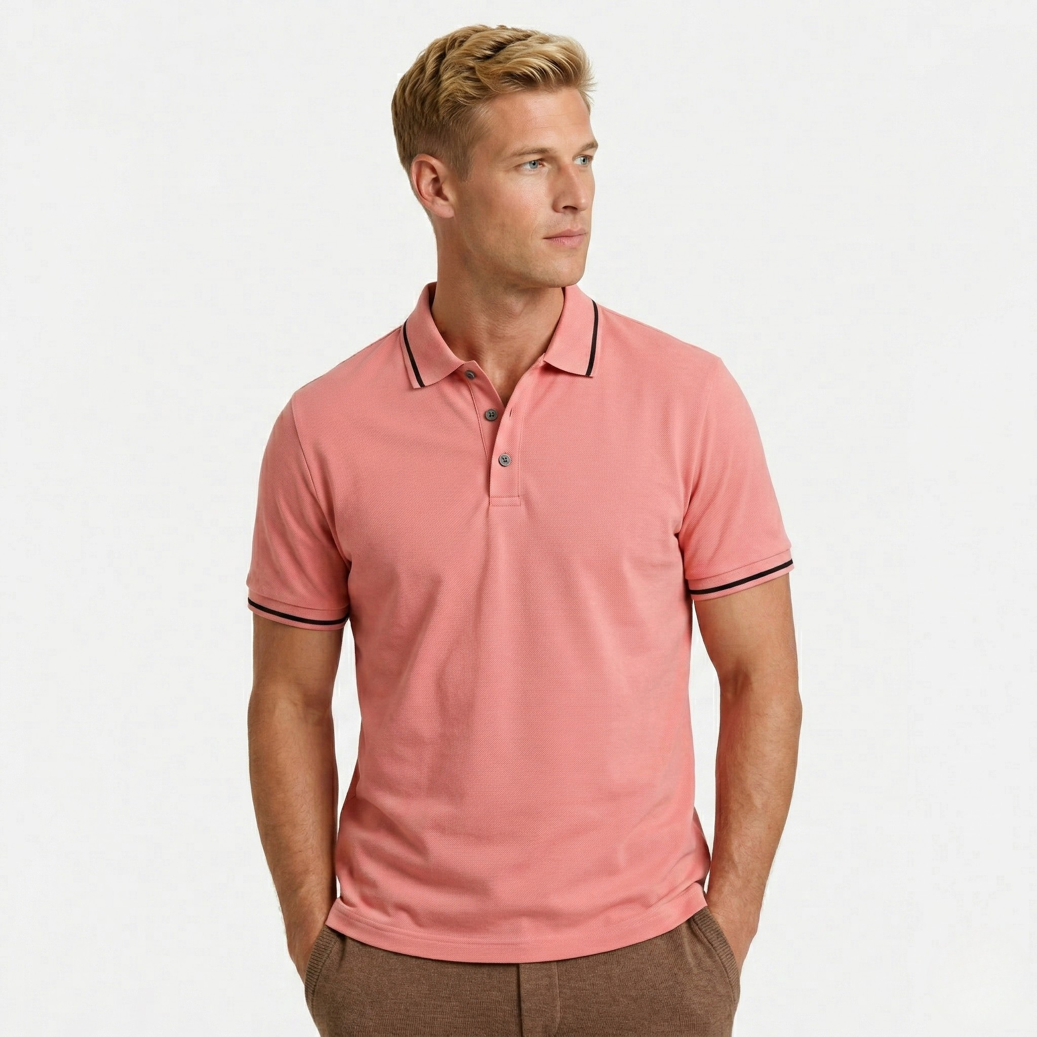 Men's Short Sleeve Piqué Polo Shirt Regular Fit