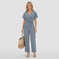 Women's Co-ord V-Neck Short Sleeve Relaxed Fit