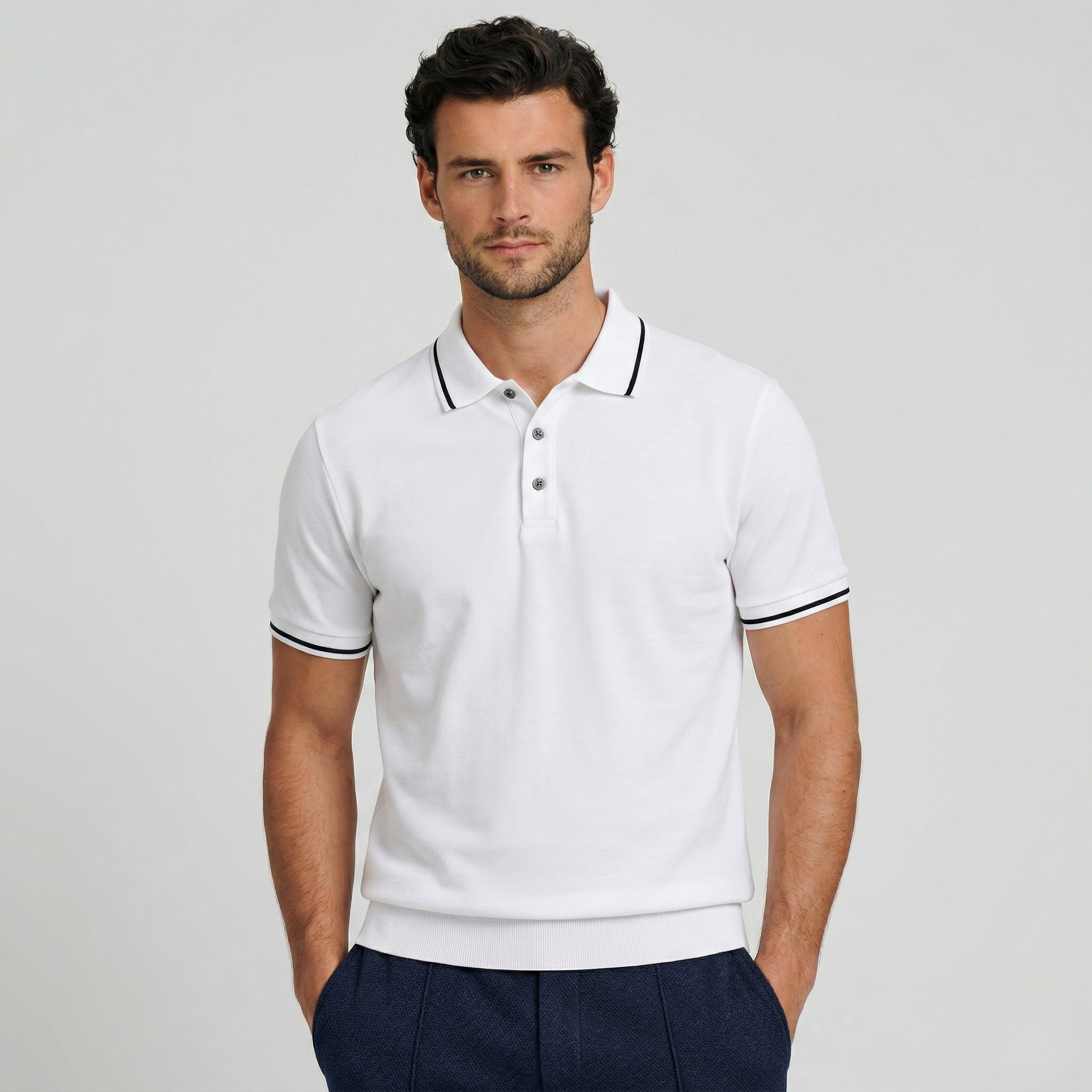 Men's Short Sleeve Piqué Polo Shirt Regular Fit