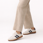 Women’s Classic Leather Sneakers Low Top Casual