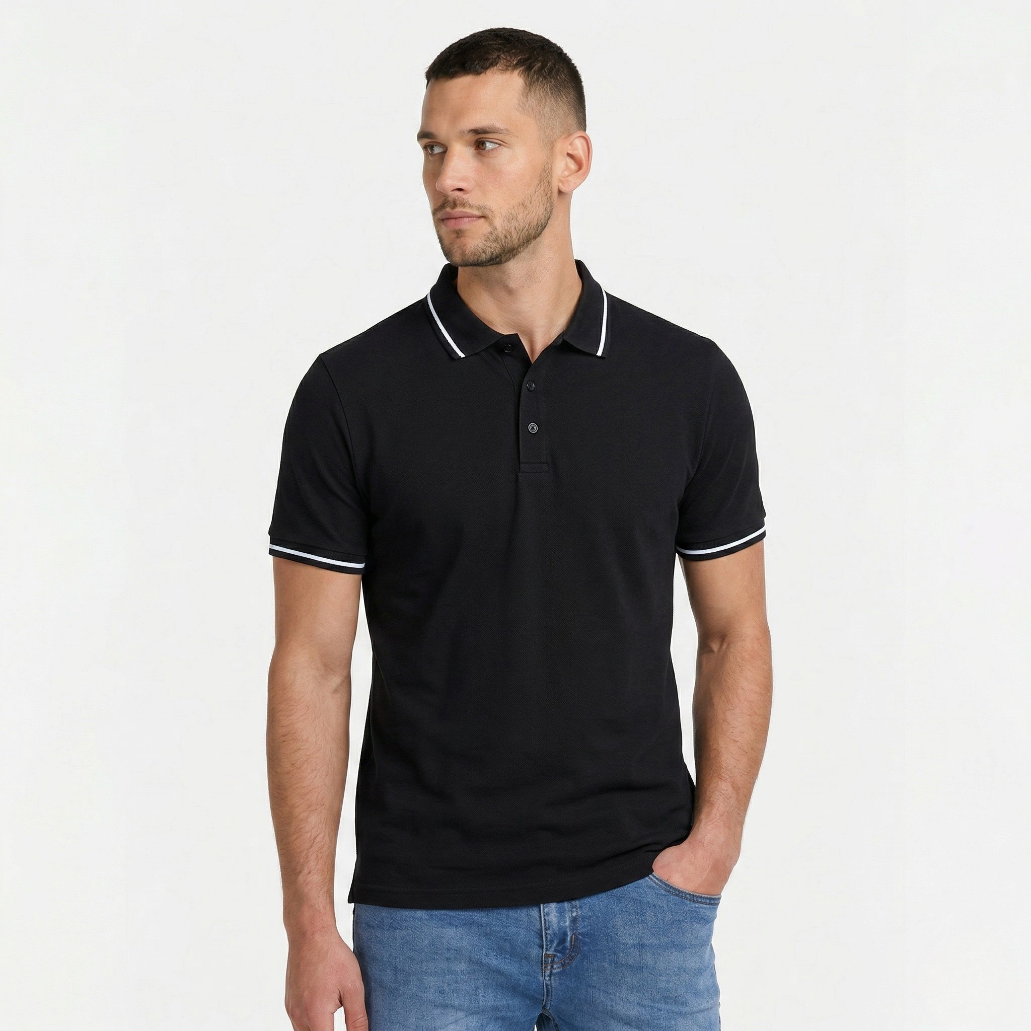 Men's Short Sleeve Piqué Polo Shirt Regular Fit