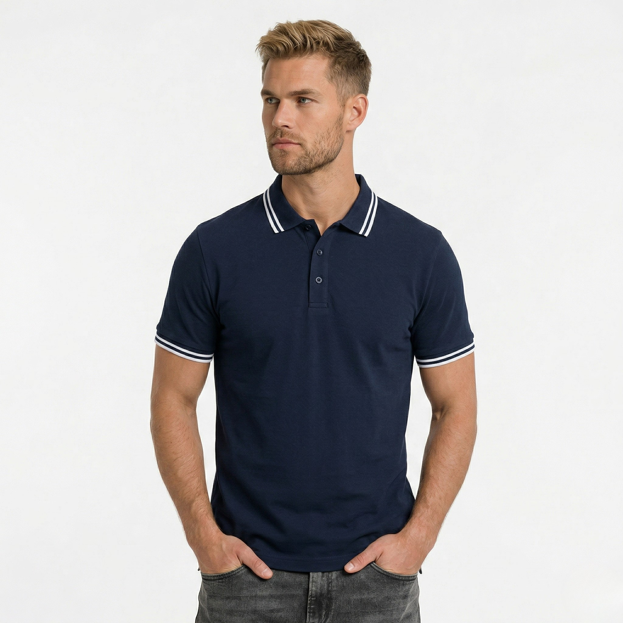 Men's Short Sleeve Piqué Polo Shirt Regular Fit