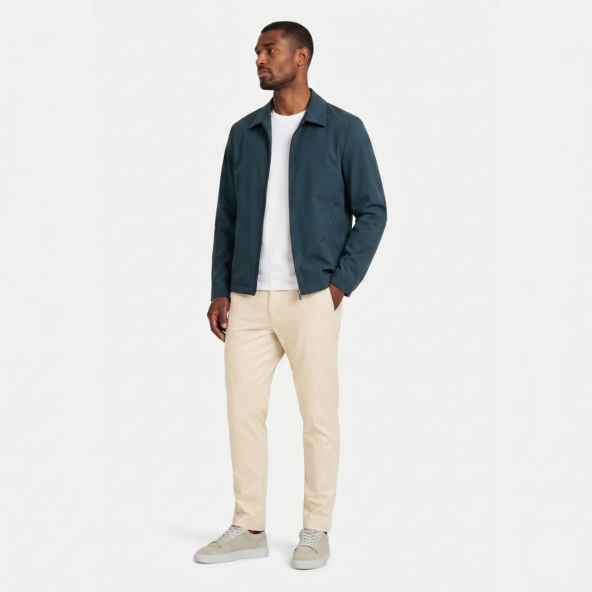 Men's Zip Jacket Blouson Regular Fit