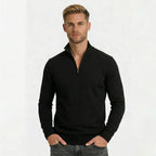 Men’s Zip Up Jumper Comfortable Knit for Daily Wear
