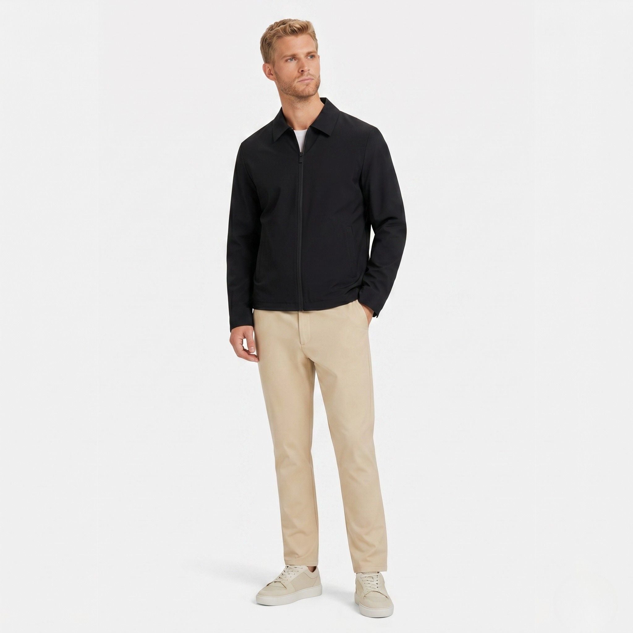 Men's Zip Jacket Blouson Regular Fit