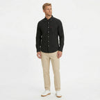 Men's Long Sleeve Shirt Button-Down Collar Regular Fit