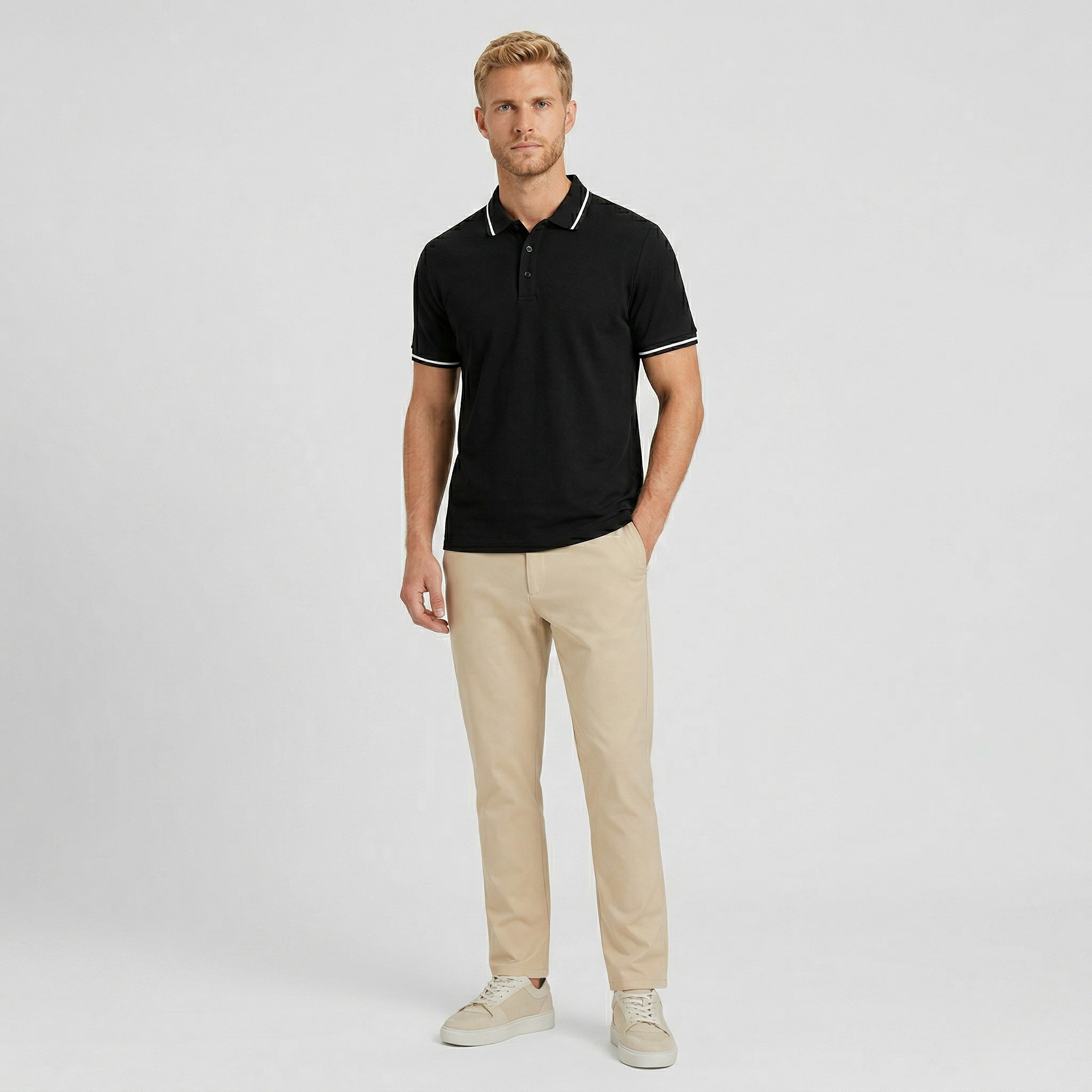 Men's Short Sleeve Piqué Polo Shirt Regular Fit