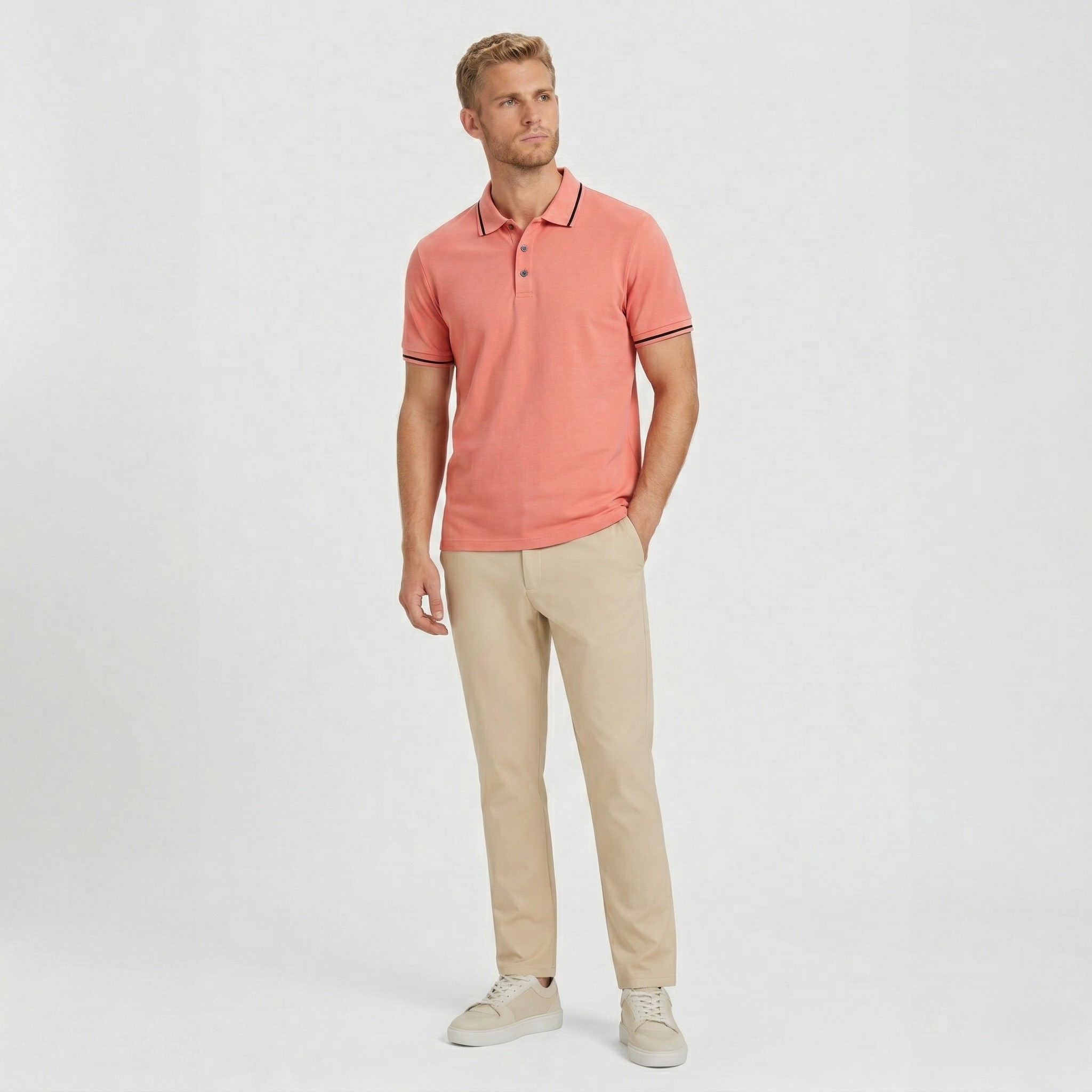 Men's Short Sleeve Piqué Polo Shirt Regular Fit