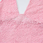 Women's Lace Top Halter Neck