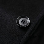 Men's Wool-Blend Overcoat Single-Breasted Notch Lapel  Tailored Fit
