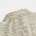 Men's Overshirt Corduroy Long Sleeve Button-Down Regular Fit