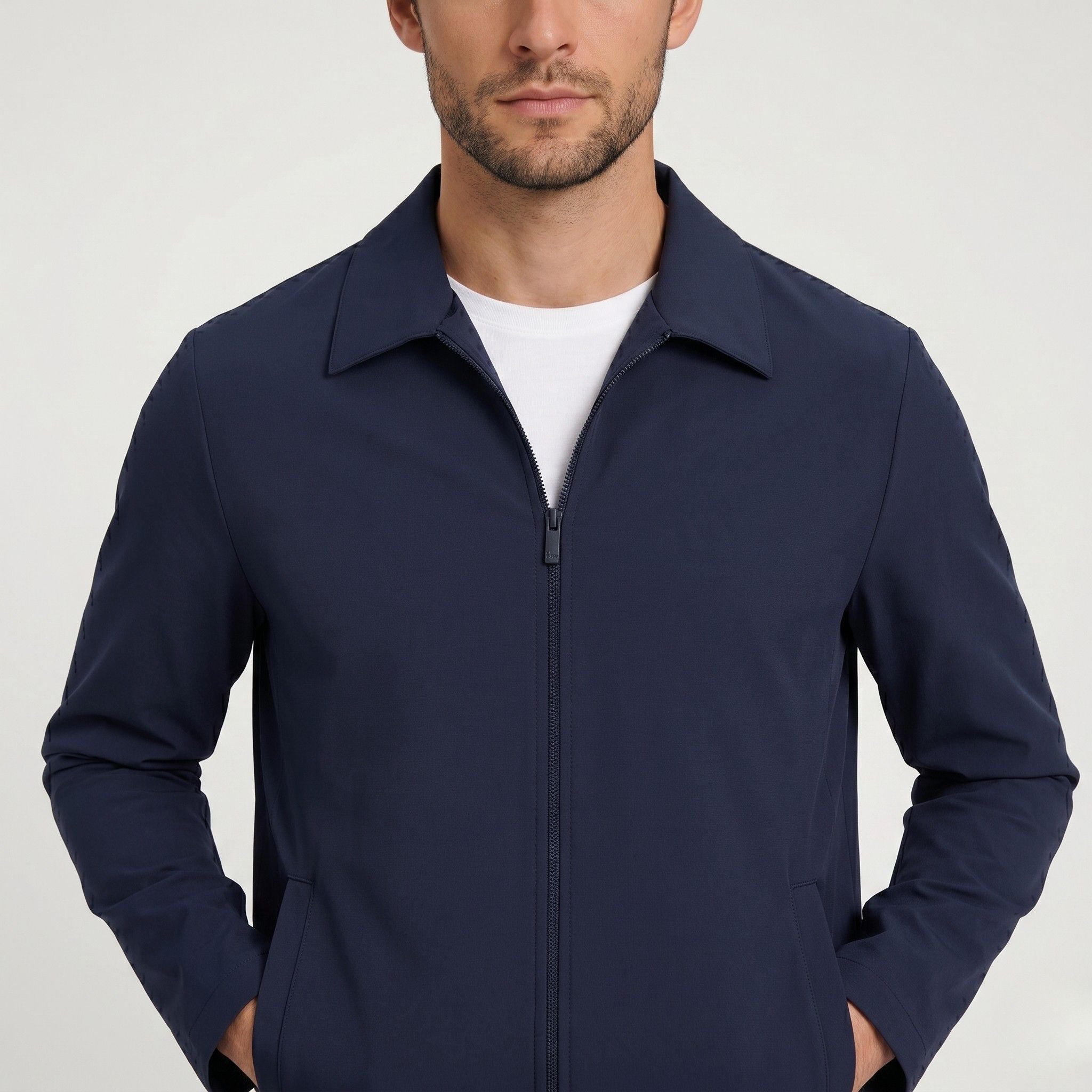 Men's Zip Jacket Blouson Regular Fit