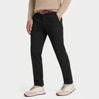 Men's Chino Trousers  Single-Pleat Straight Fit
