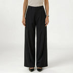 Women's High-Waist Trousers Wide-Leg Fit