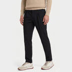 Men's Single-Pleat Trousers Tapered Fit