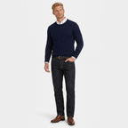 Men's Classic Denim Jeans Five-Pocket Straight Fit