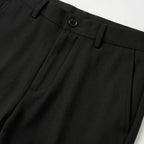 Men's Chino Trousers Flat-Front Stretch Slim Fit