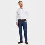 Men's Classic Denim Jeans Five-Pocket Straight Fit