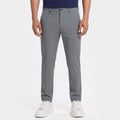 Men's Chino Trousers Flat-Front Stretch Slim Fit