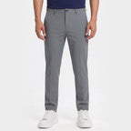 Men's Chino Trousers Flat-Front Stretch Slim Fit