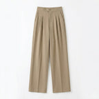 Women's High-Waist Trousers Tailored Wide-Leg Fit