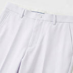 Men's Single-Pleat Trousers Tapered Fit