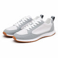 Women's Retro Trainers Textured Trim Gum Tread