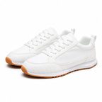 Women's Retro Trainers Textured Trim Gum Tread
