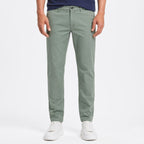 Men's Chino Trousers Straight Fit Flat Front