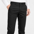 Men's Chino Trousers Straight Fit Flat Front
