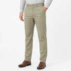 Men's Chino Trousers Straight Fit Flat Front