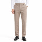 Men's Tailored Trousers Pressed Crease Straight Fit