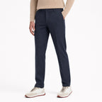 Men's Tailored Trousers Pressed Crease Straight Fit