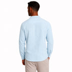 Men's Long-Sleeve Shirt Striped Regular Fit