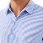 Men's Long-Sleeve Shirt Striped Regular Fit