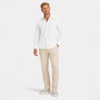 Men's Long-Sleeve Shirt Striped Regular Fit
