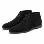 Men's Suede-Look Chukka Boots Lace Regular Fit