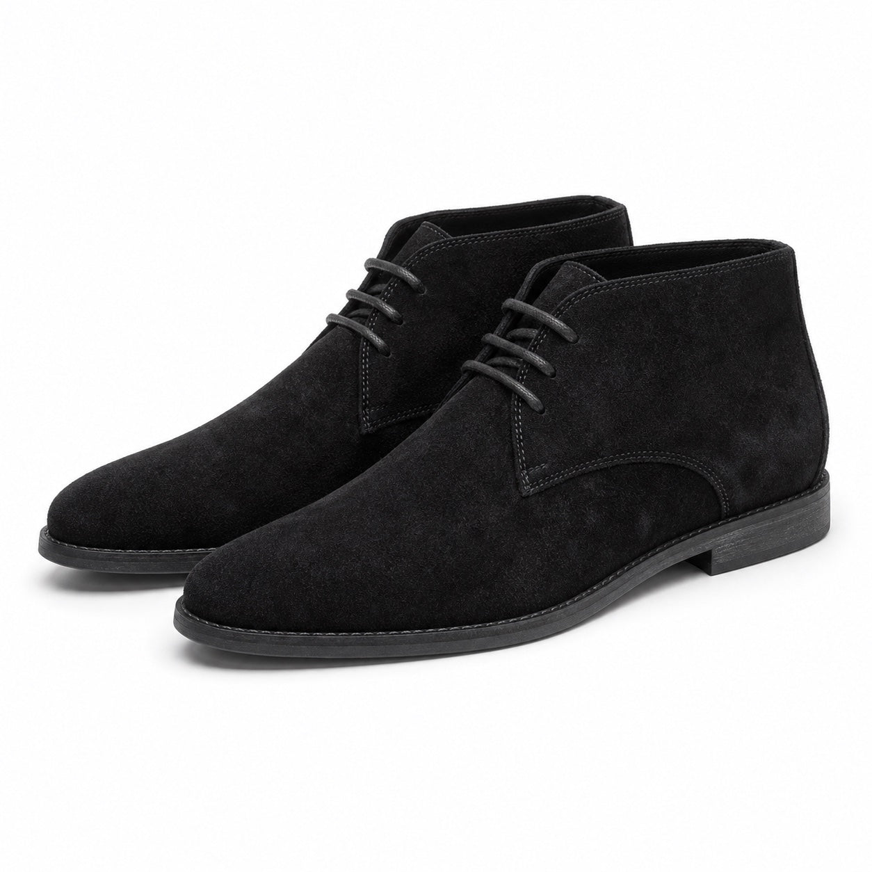 Men's Suede-Look Chukka Boots Lace Regular Fit