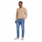 Men's Classic Washed Denim Jeans Regular Fit