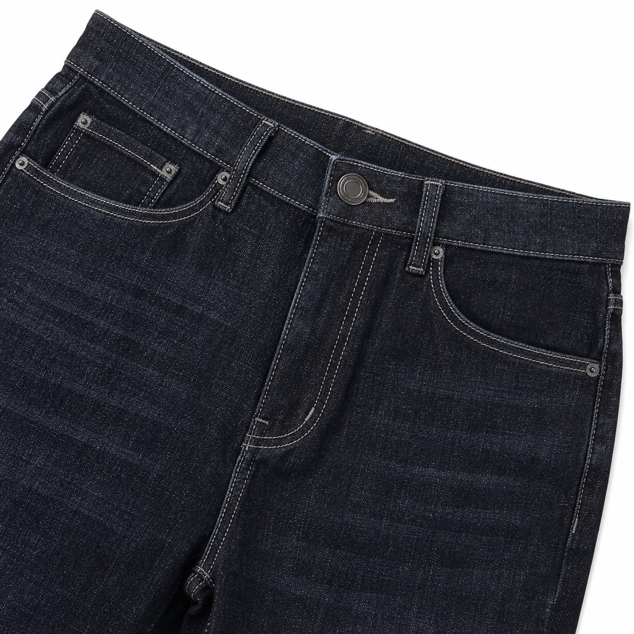 Men's Classic Washed Denim Jeans Regular Fit