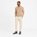 Men's Leather-Look Chelsea Boots Brogue Regular Fit