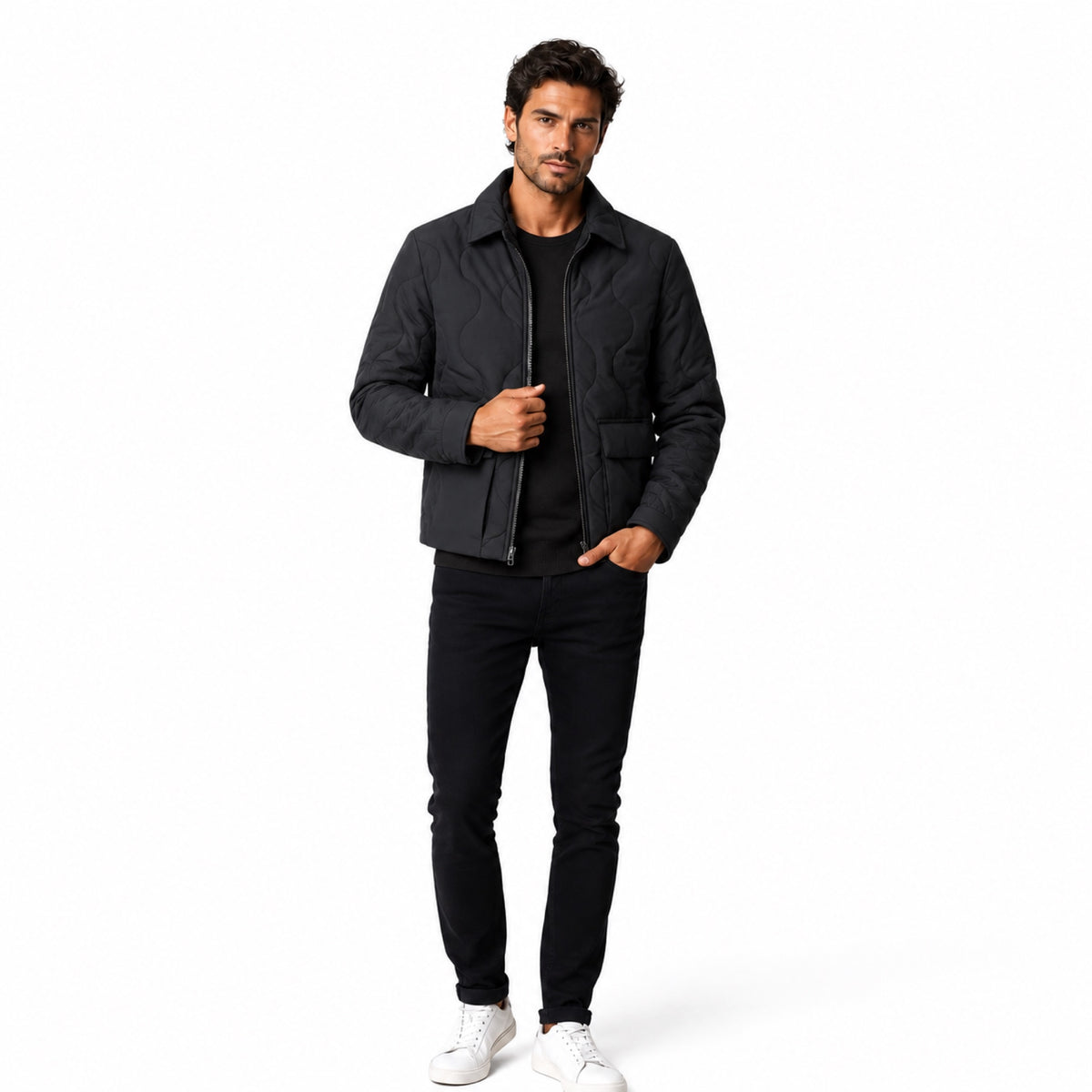 Men’s Quilted Jacket Onion Quilt Pattern