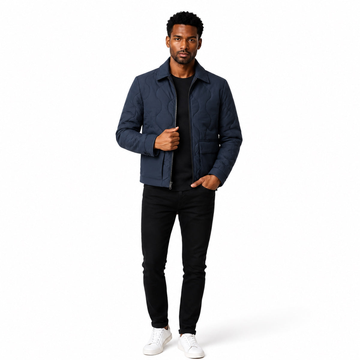Men’s Quilted Jacket Onion Quilt Pattern