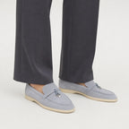 Women’s Classic Leather Loafers Comfortable Slip-On Flat Shoes