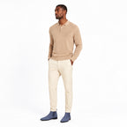 Men's Suede-Look Chelsea Boots Almond Toe Regular Fit